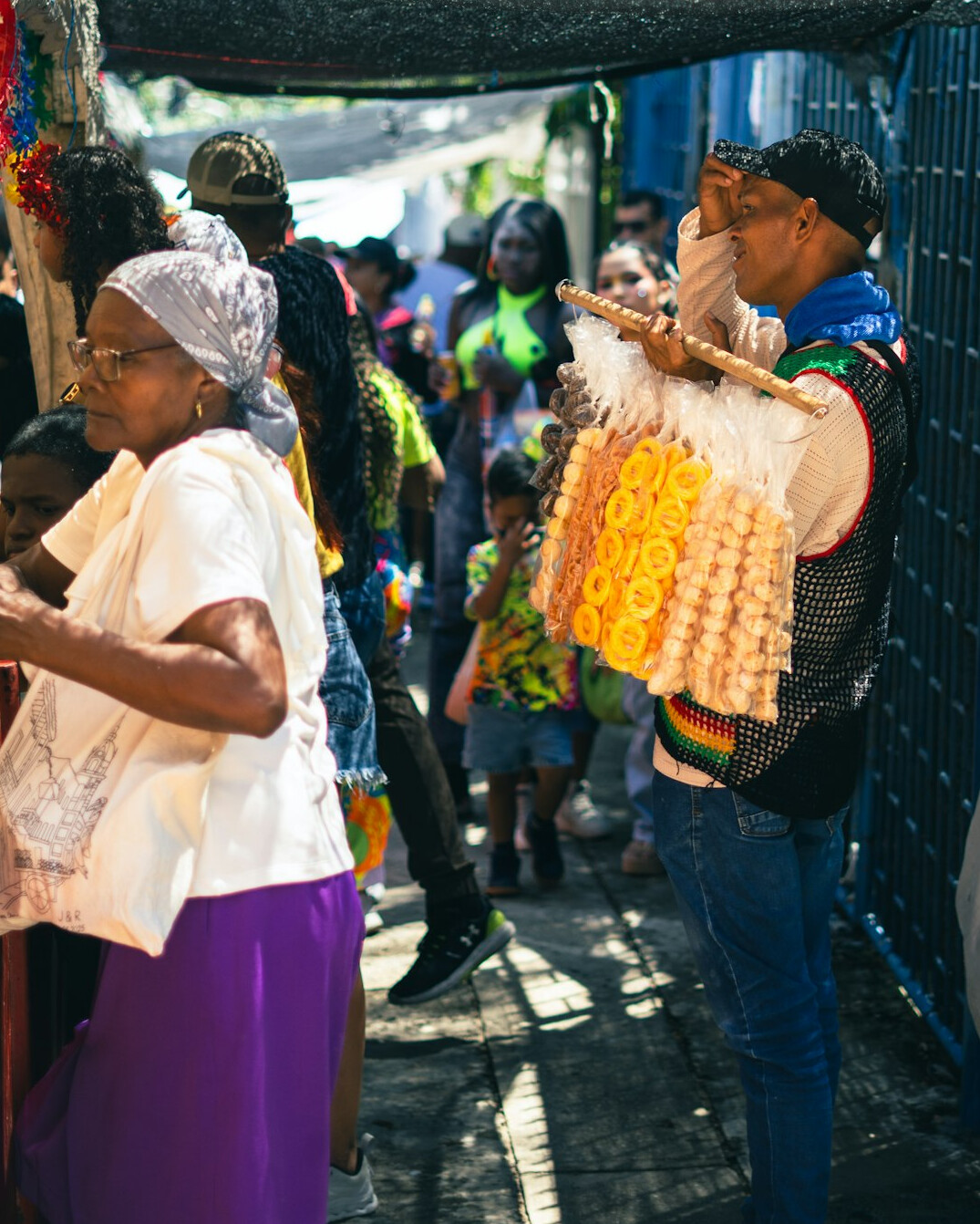 seniors at local festival